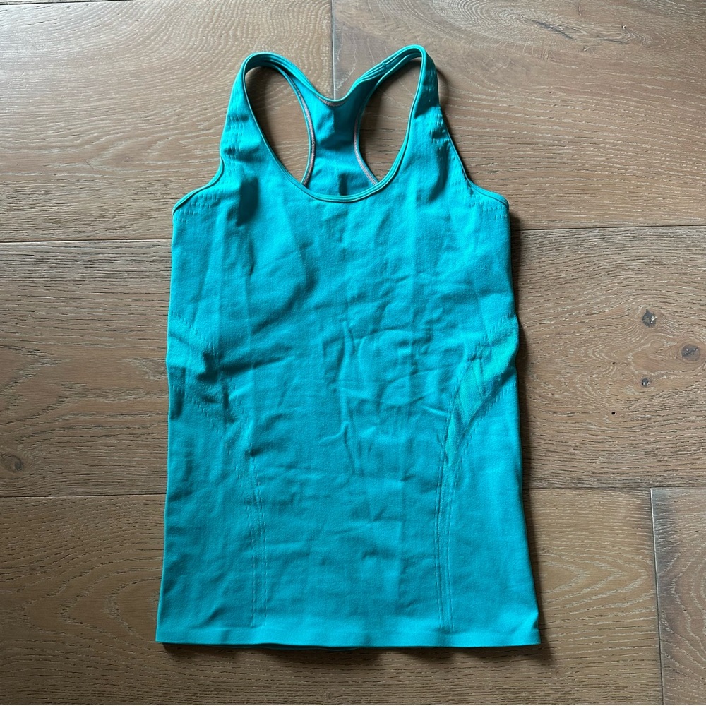Ivivva Teal Racerback Tank Top